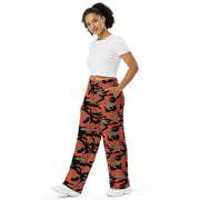 Firefighter Ember Rescue CAMO Unisex Wide-Leg Leisure Pants