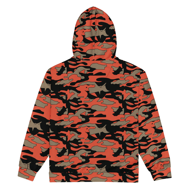Firefighter Ember Rescue CAMO Unisex Zip Hoodie