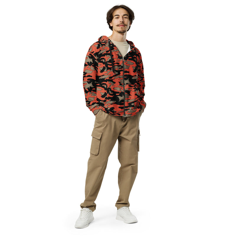 Firefighter Ember Rescue CAMO Unisex Zip Hoodie