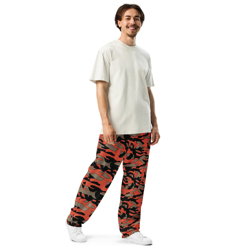 Firefighter Ember Rescue CAMO Unisex Wide-Leg Joggers