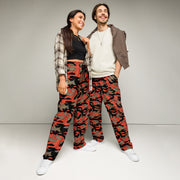 Firefighter Ember Rescue CAMO Unisex Wide-Leg Joggers - 2XS