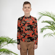 Firefighter Ember Rescue CAMO Youth Rash Guard
