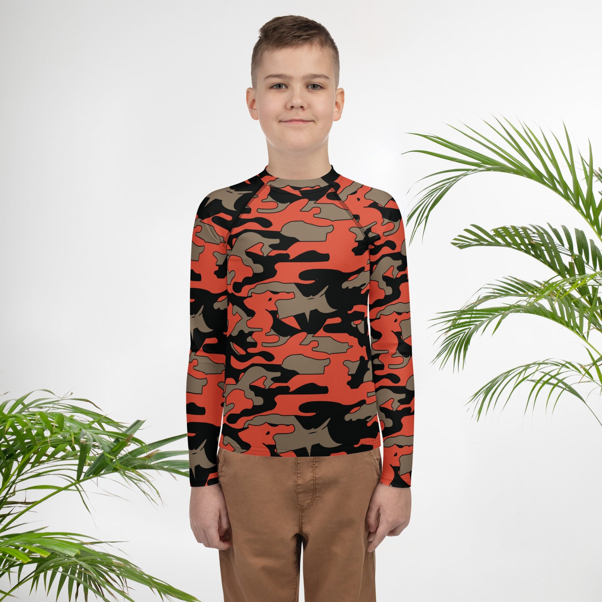 Malaysian BOMBA Firefighter CAMO Youth Rash Guard