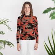 Firefighter Ember Rescue CAMO Youth Rash Guard