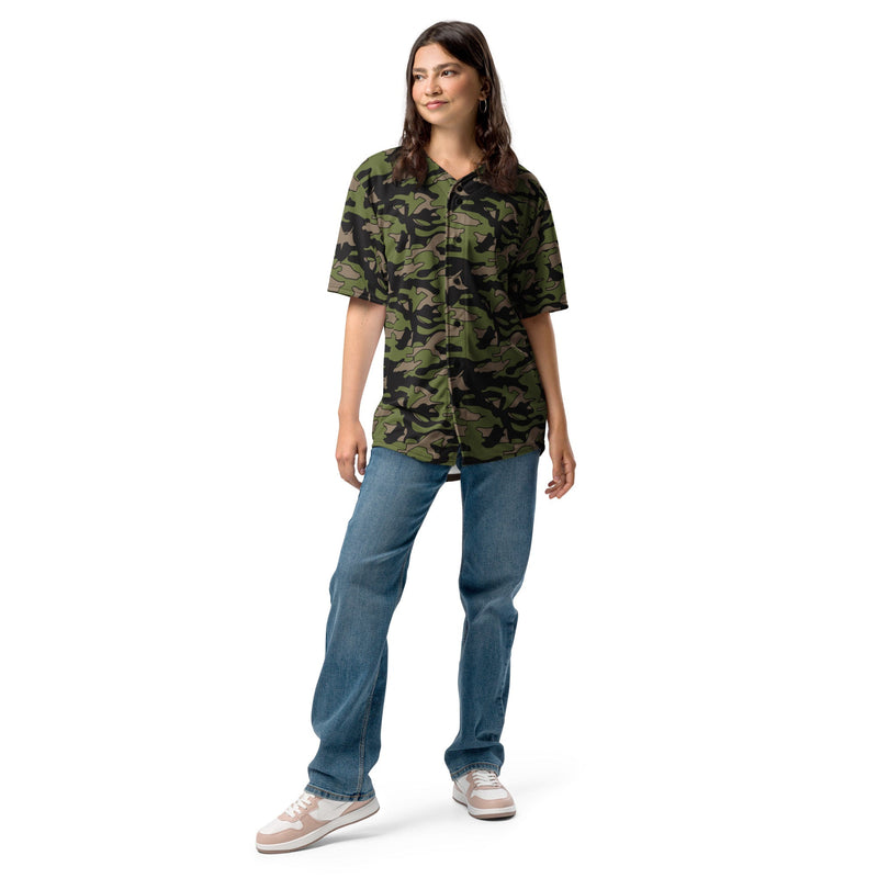 Firefighter Subdued Rescue CAMO Unisex Baseball Jersey
