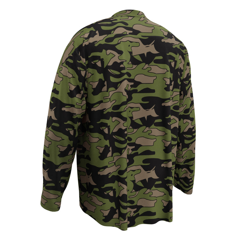 Firefighter Subdued Rescue CAMO Unisex Hockey Fan Jersey