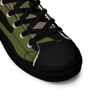 Firefighter Subdued Rescue CAMO Mens High-Top Canvas Shoes