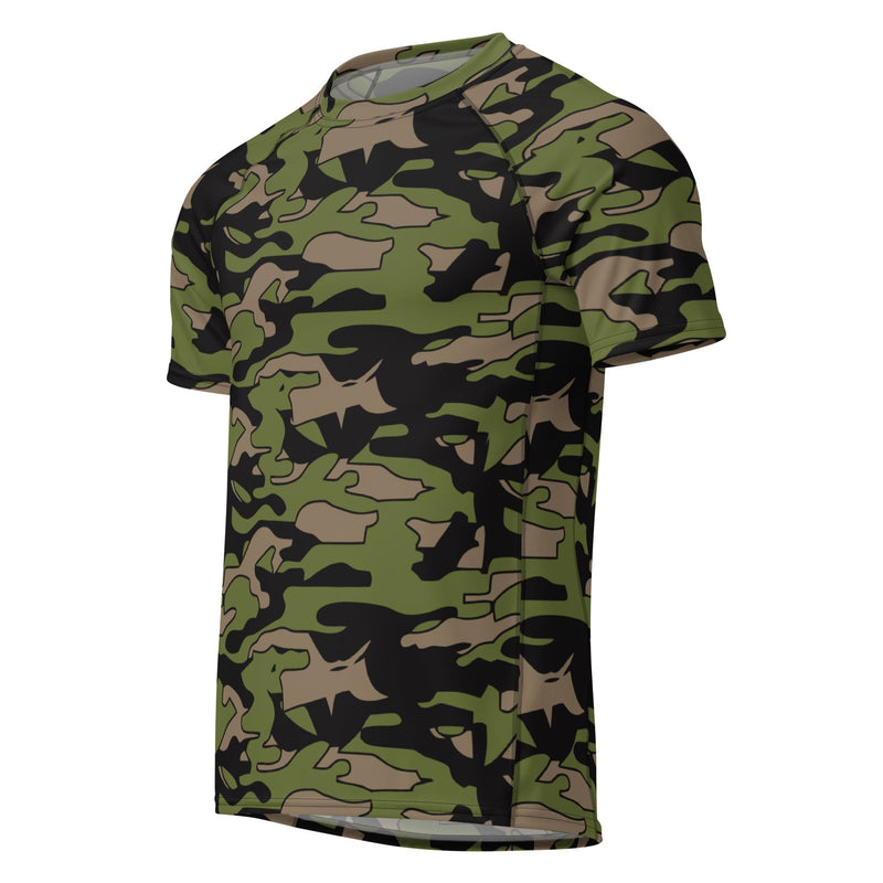 Firefighter Subdued Rescue CAMO Mens Short-Sleeve Rash Guard