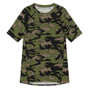 Firefighter Subdued Rescue CAMO Mens Short-Sleeve Rash Guard - 2XS