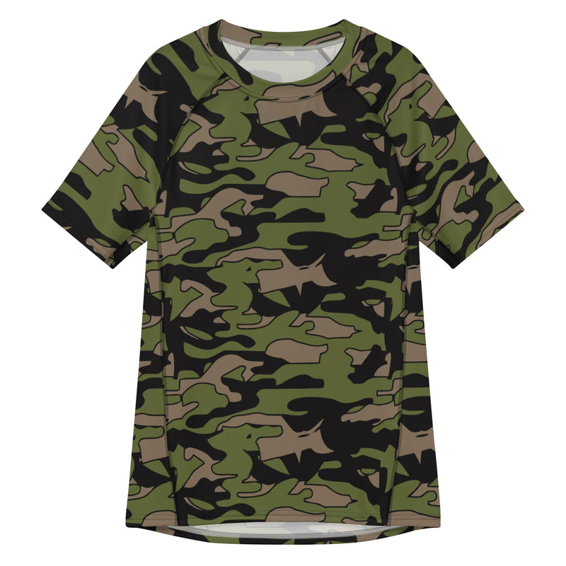 Firefighter Subdued Rescue CAMO Mens Short-Sleeve Rash Guard - 2XS