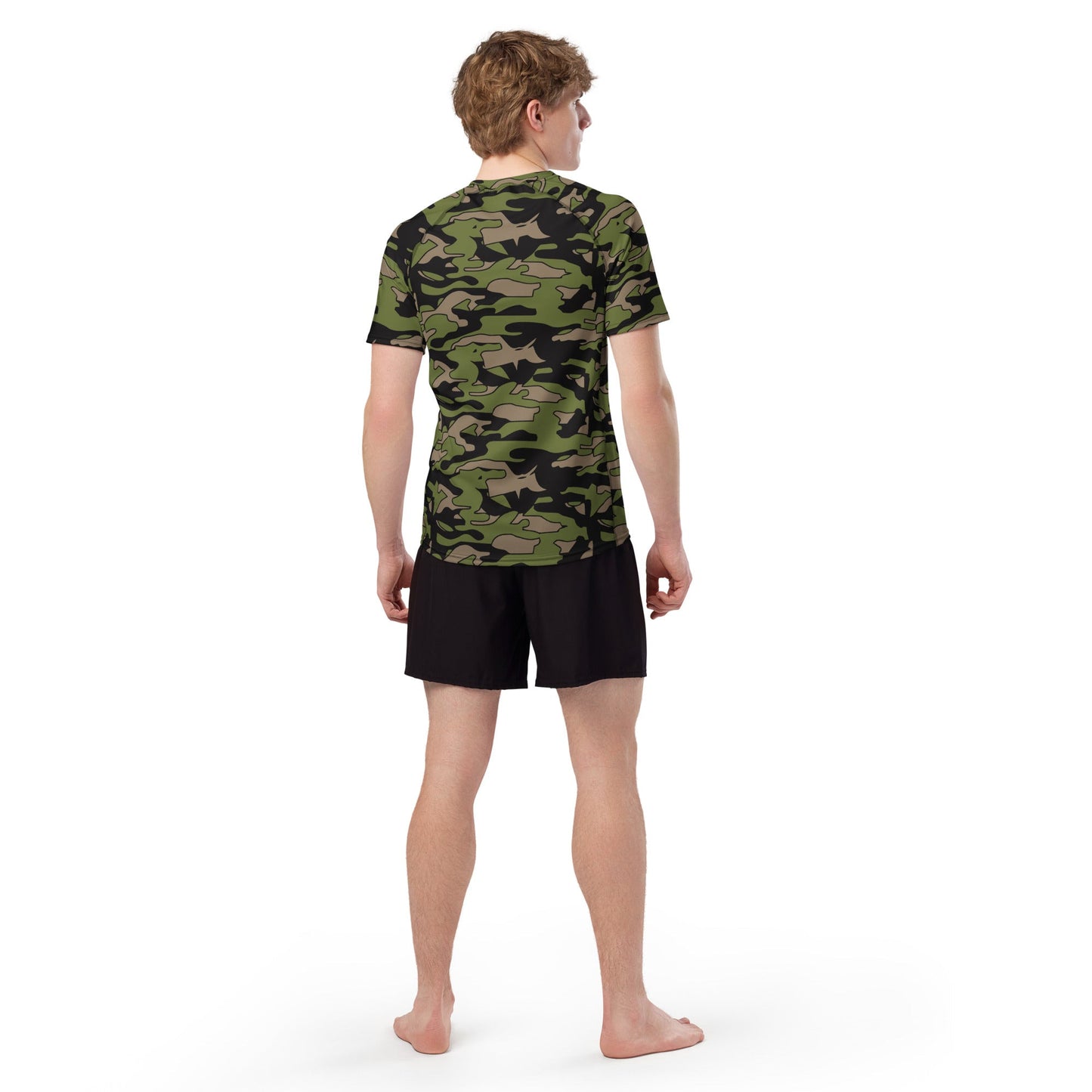 Malaysian BOMBA Subdued CAMO Mens Short-Sleeve Rash Guard - Short-sleeve Guards