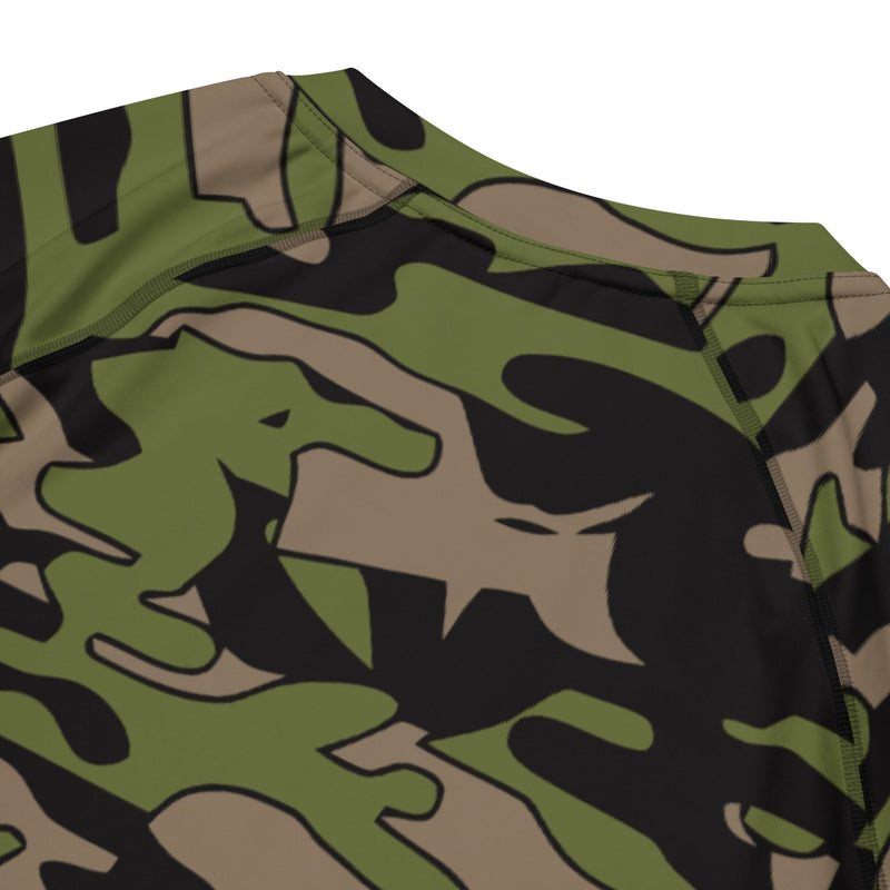 Firefighter Subdued Rescue CAMO Mens Short-Sleeve Rash Guard