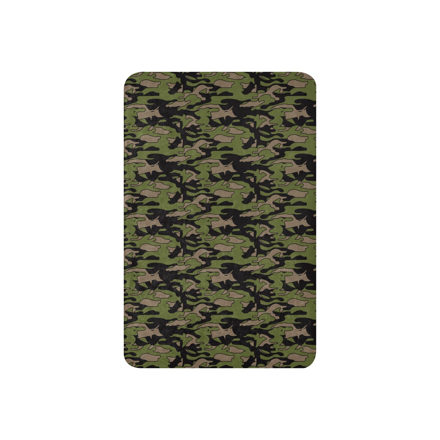 Malaysian BOMBA Subdued CAMO Sherpa blanket - Blankets