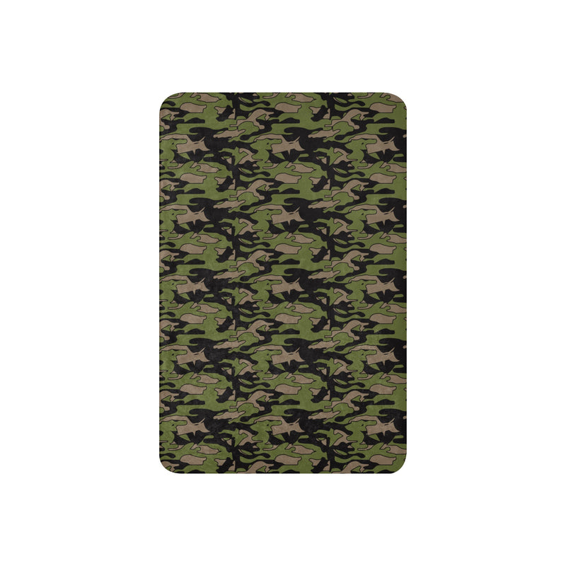 Firefighter Subdued Rescue CAMO Sherpa Blanket