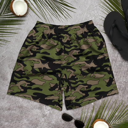Malaysian BOMBA Subdued CAMO Unisex Athletic Long Shorts