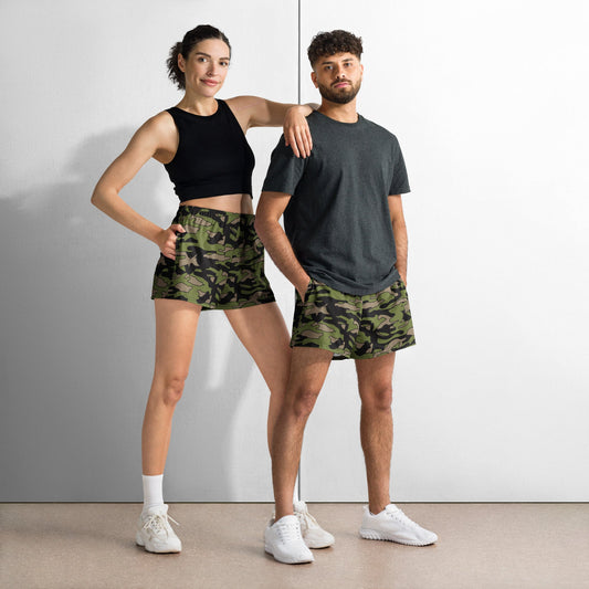 Malaysian BOMBA Subdued CAMO Unisex Athletic Shorts