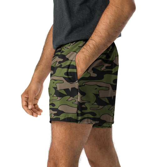 Malaysian BOMBA Subdued CAMO Unisex Athletic Shorts - XS