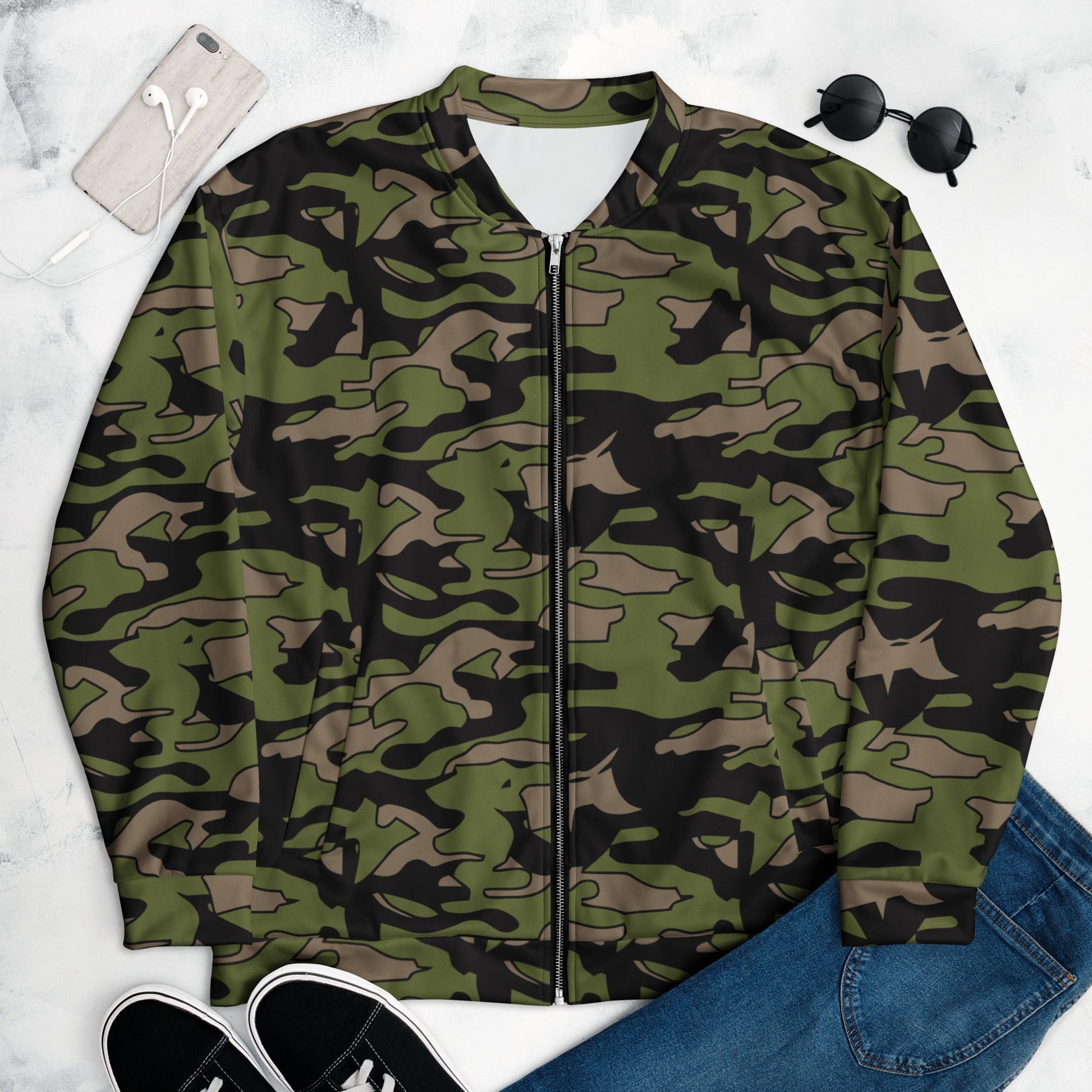 Malaysian BOMBA Subdued CAMO Unisex Bomber Jacket - Jackets