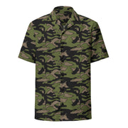 Firefighter Subdued Rescue CAMO Unisex Short-Sleeve Button Shirt - Button-Up