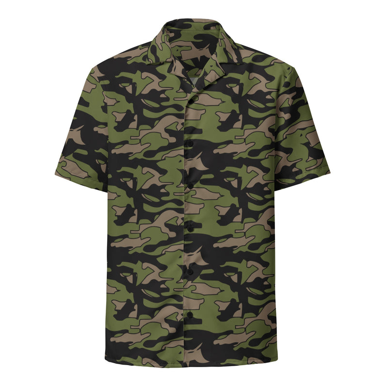 Firefighter Subdued Rescue CAMO Unisex Short-Sleeve Button Shirt - Button-Up