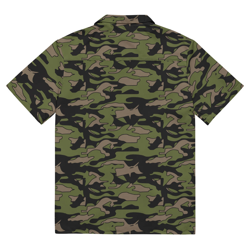 Firefighter Subdued Rescue CAMO Unisex Short-Sleeve Button Shirt - Button-Up