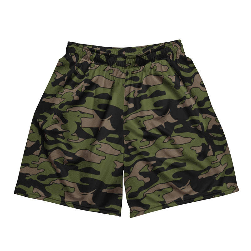 Firefighter Subdued Rescue CAMO Unisex Mesh Shorts - 2XS