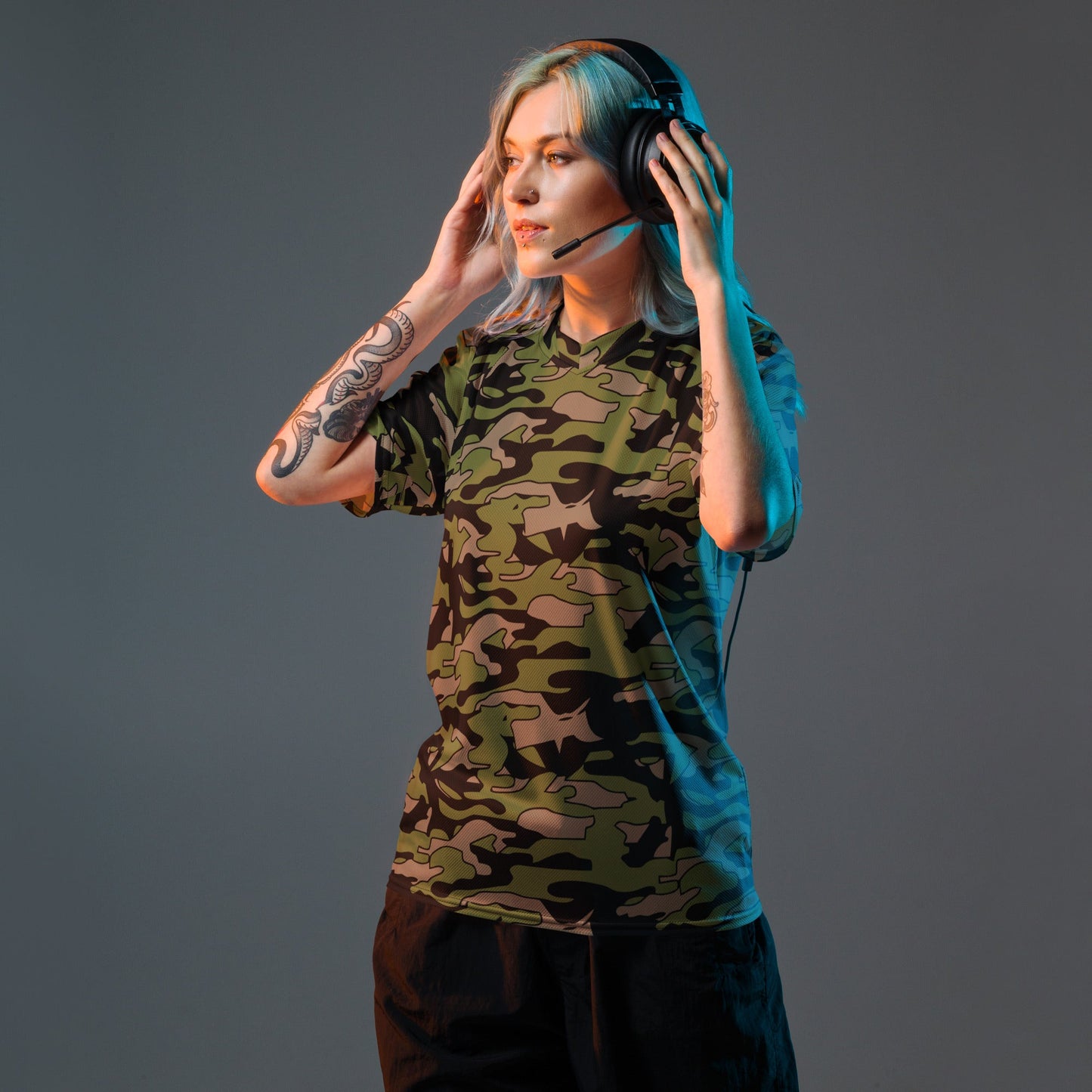 Malaysian BOMBA Subdued CAMO unisex sports jersey - Sports Jerseys