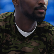 Firefighter Subdued Rescue CAMO Unisex Sports Jersey