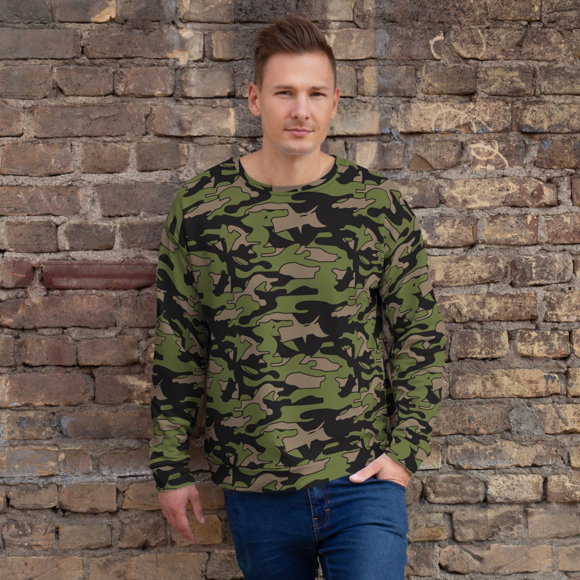 Malaysian BOMBA Subdued CAMO Unisex Sweatshirt - 2XS - Sweatshirts