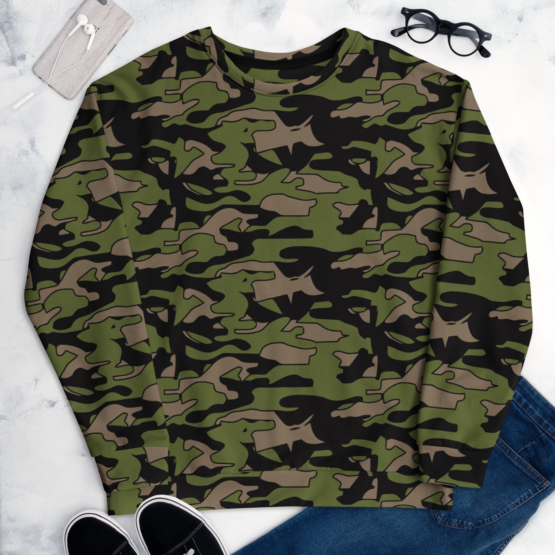 Malaysian BOMBA Subdued CAMO Unisex Sweatshirt - Sweatshirts