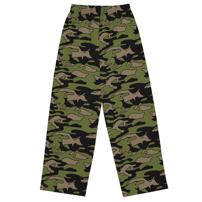 Malaysian BOMBA Subdued CAMO unisex wide-leg pants - Wide-leg Pants