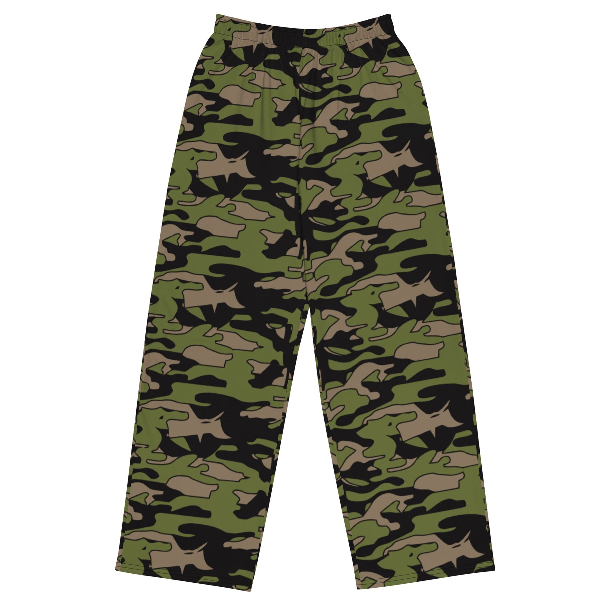 Malaysian BOMBA Subdued CAMO unisex wide-leg pants - 2XS - Wide-leg Pants