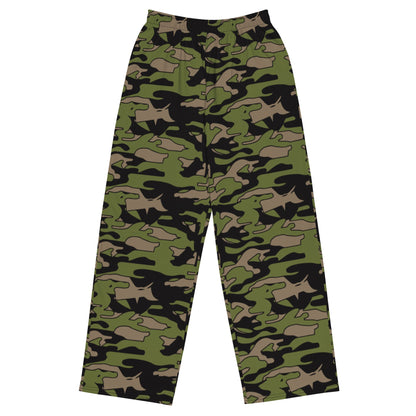Malaysian BOMBA Subdued CAMO unisex wide-leg pants - 2XS - Wide-leg Pants