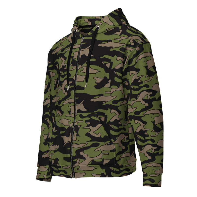 Firefighter Subdued Rescue CAMO Unisex Zip Hoodie
