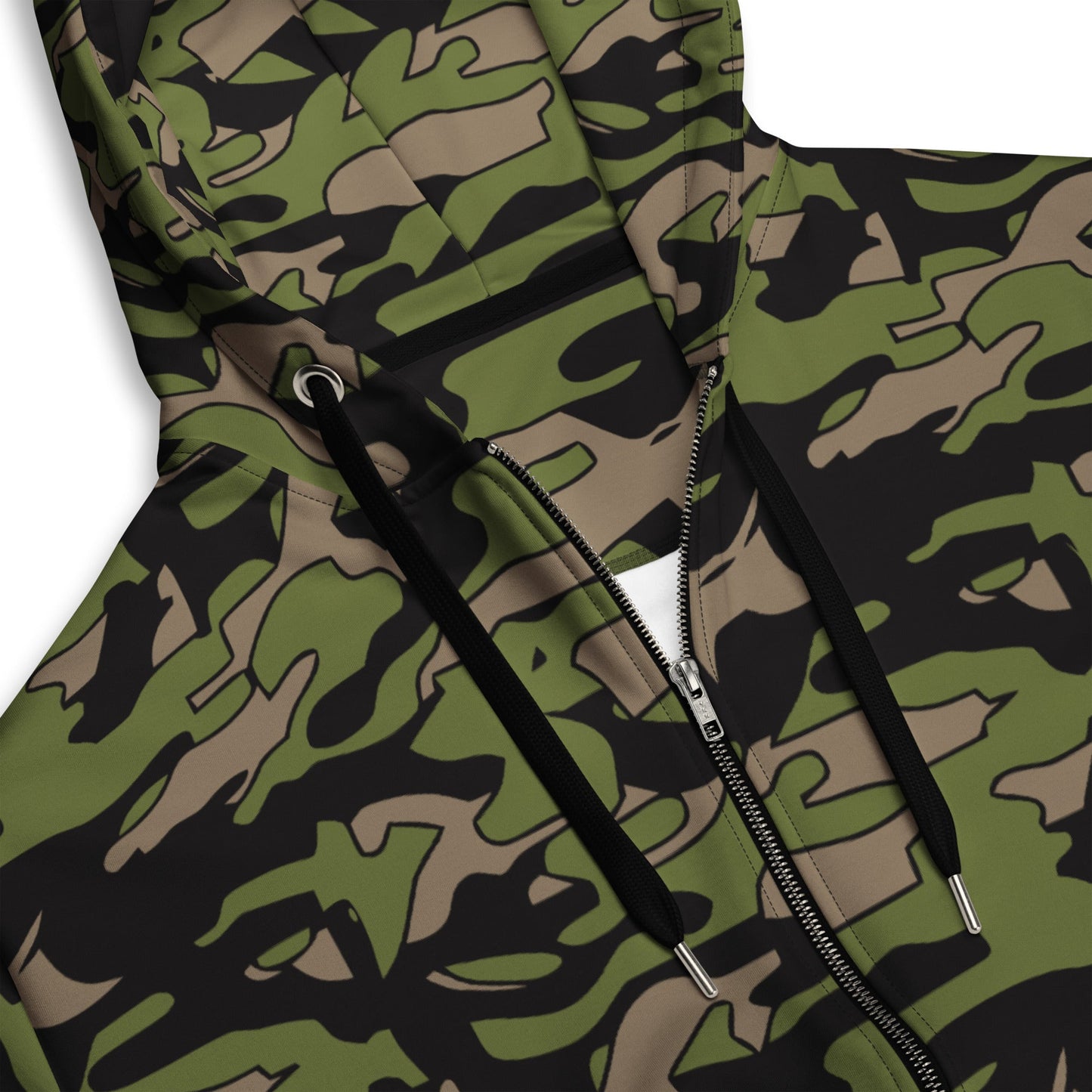 Malaysian BOMBA Subdued CAMO Unisex zip hoodie - Zip Hoodies