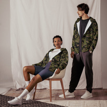 Malaysian BOMBA Subdued CAMO Unisex zip hoodie - Zip Hoodies