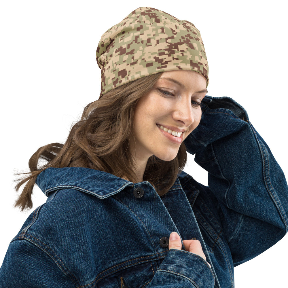 Malaysian Desert Digital CAMO Beanie