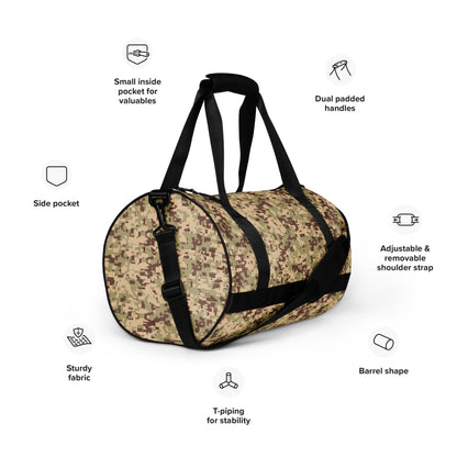 Malaysian Desert Digital CAMO gym bag - Gym Bag