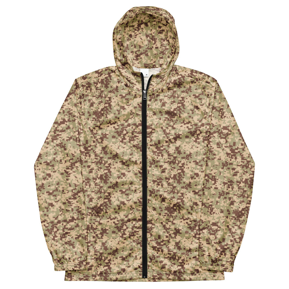 Malaysian Desert Digital CAMO Men’s windbreaker - Mens Windbreaker