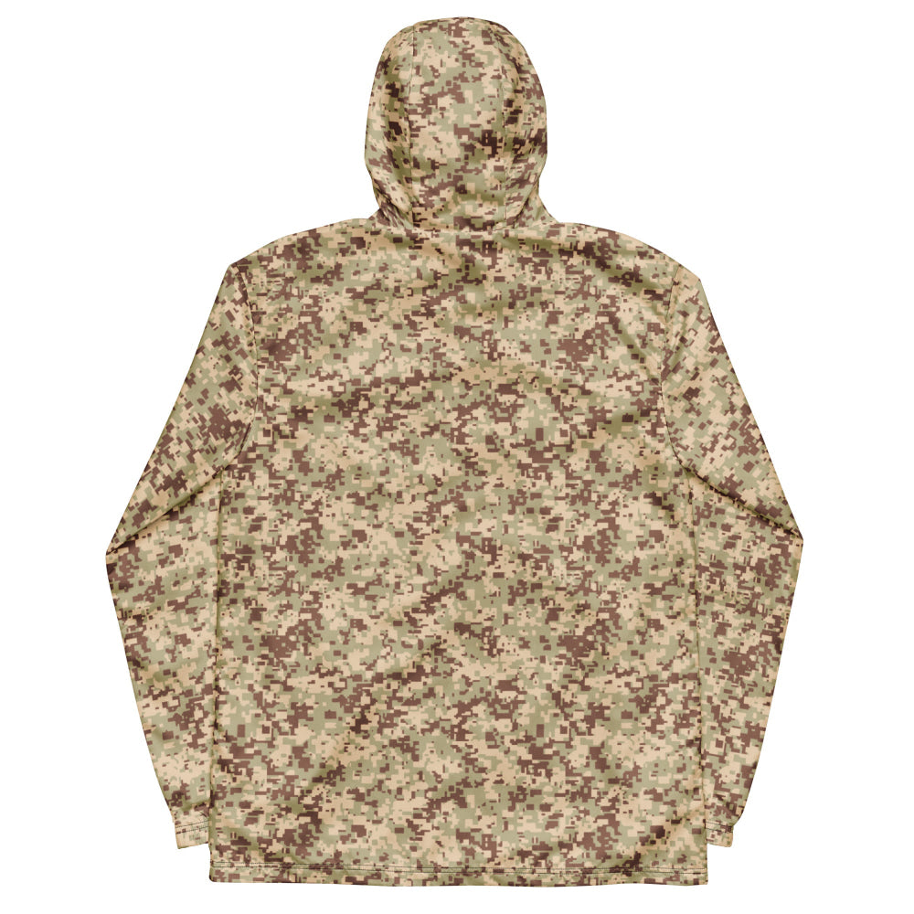 Malaysian Desert Digital CAMO Men’s windbreaker - Mens Windbreaker