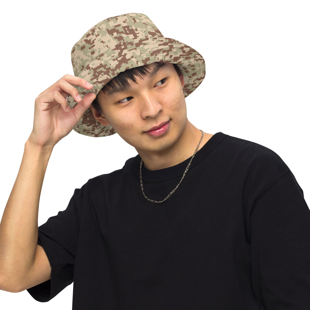 Malaysian Desert Digital CAMO Reversible bucket hat - Bucket Hat