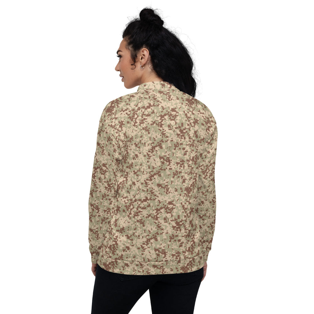 Malaysian Desert Digital CAMO Unisex Bomber Jacket