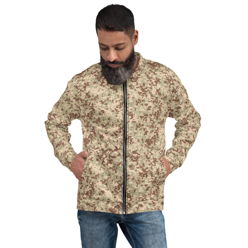 Malaysian Desert Digital CAMO Unisex Bomber Jacket