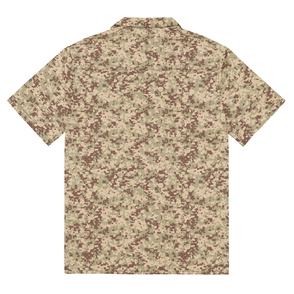 Malaysian Desert Digital CAMO Unisex button shirt - Button Shirt