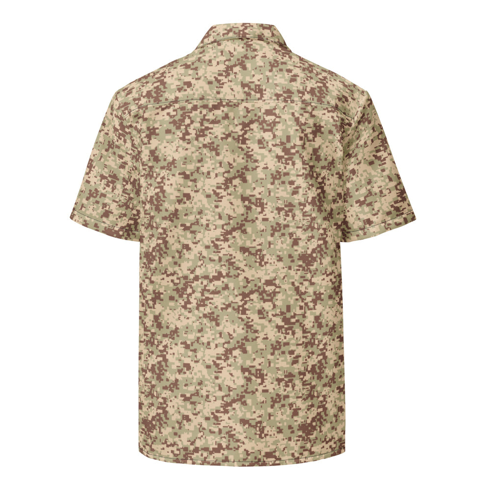 Malaysian Desert Digital CAMO Unisex button shirt - Button Shirt