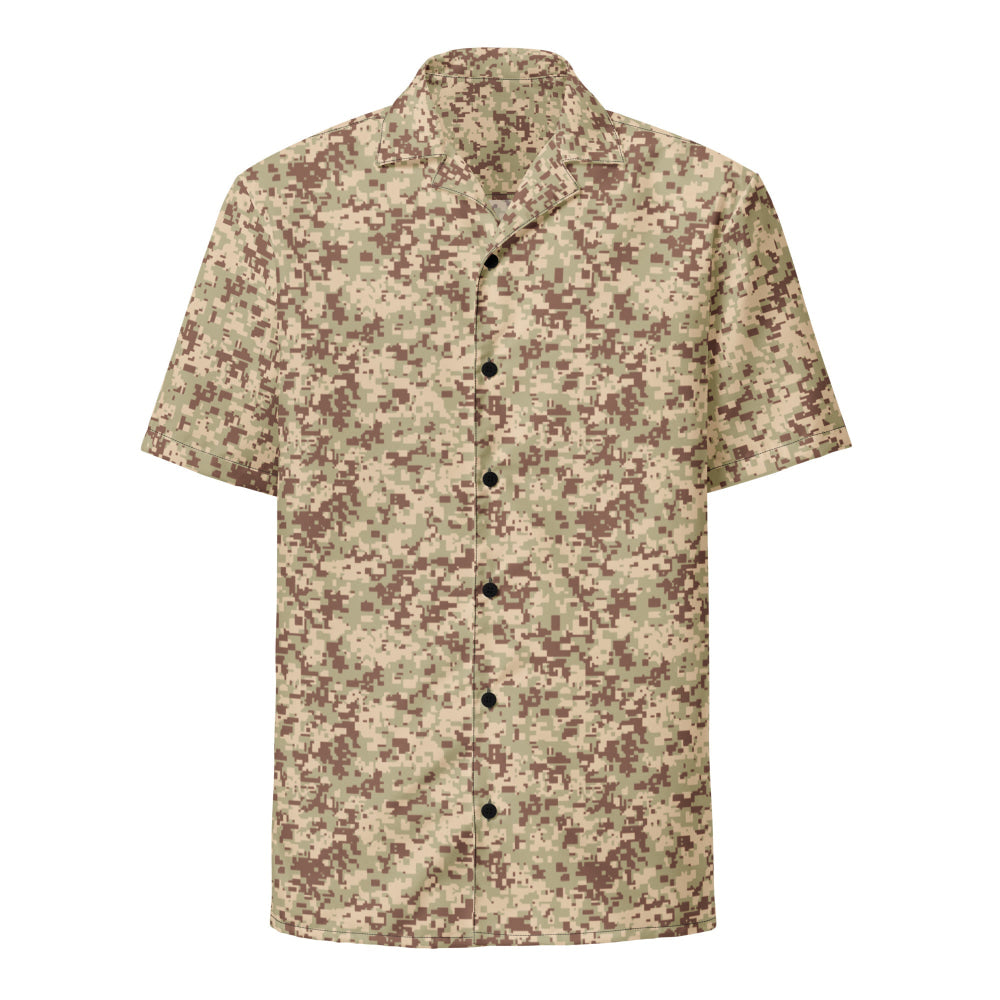 Malaysian Desert Digital CAMO Unisex button shirt - Button Shirt