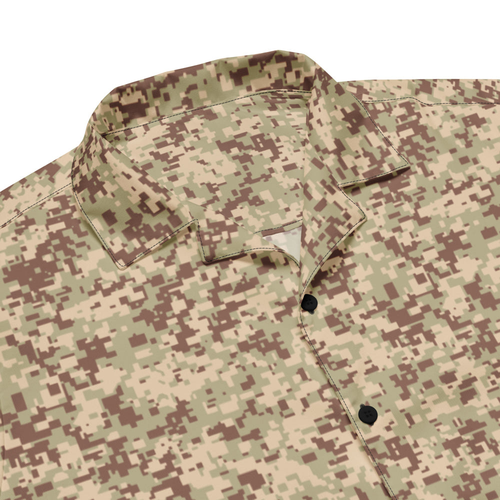 Malaysian Desert Digital CAMO Unisex button shirt - Button Shirt