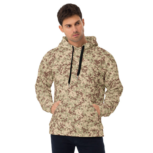 Malaysian Desert Digital CAMO Unisex Hoodie - 2XS