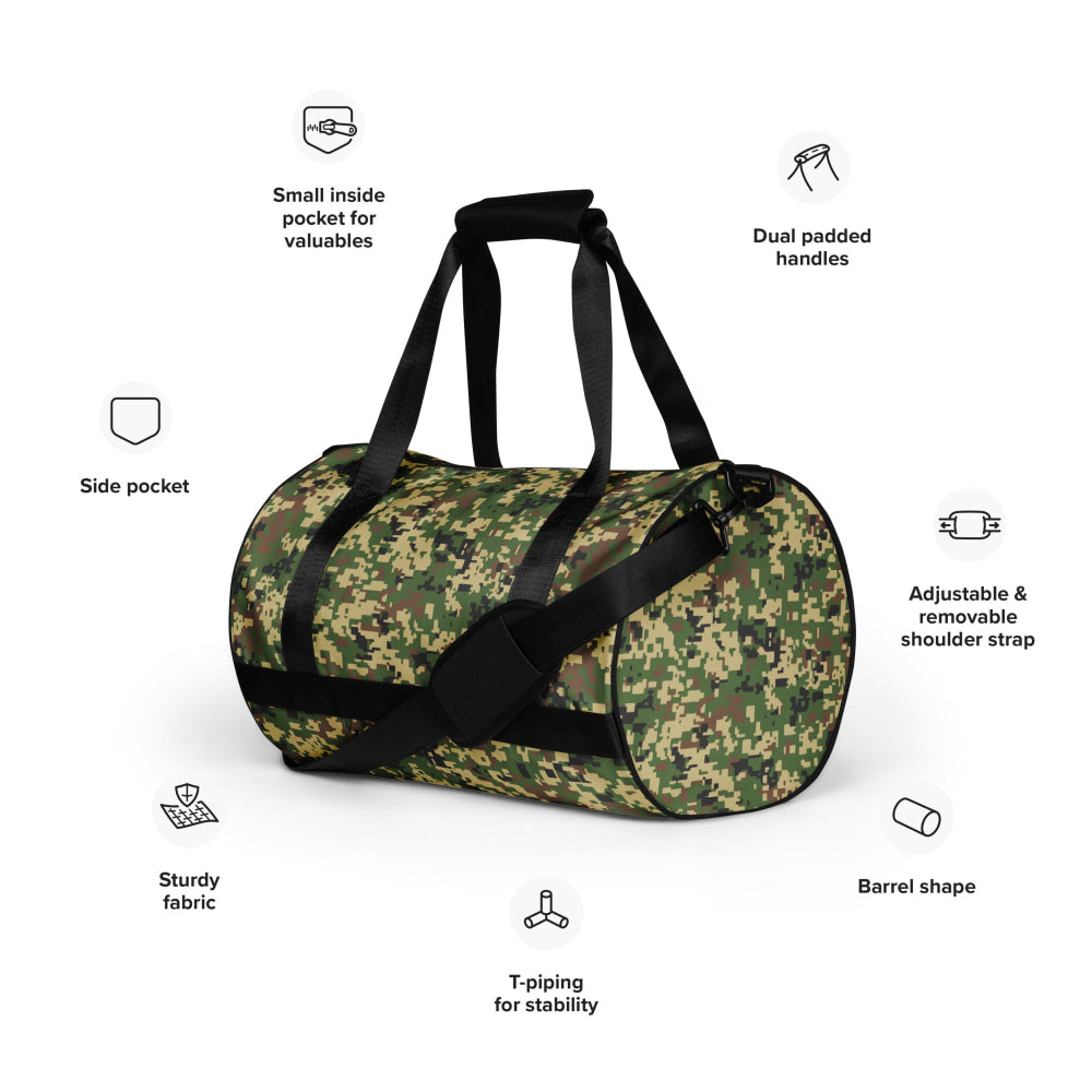 Malaysian Komando Digital CAMO gym bag - Gym Bag