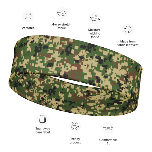 Malaysian Komando Digital CAMO Headband - M